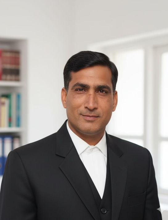 Yogesh Sharma — Advocate & President, Bar Association Arain